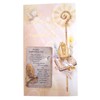 Needzo Confirmation Greeting Card with Keepsake Prayer Card, 7 1/2