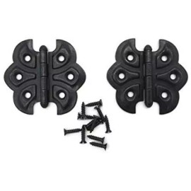 Hardware Oil Rubbed Bronze Plated Butterfly Hinge (1 Pair/Pack) Cabinet, Cupboard Door