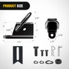 Nilight 2 Inch Rear Trailer Hitch Receiver Kit for ATV