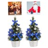 Mini Christmas Tree Artificial Small Xmas Tree Tabletop Desk Decorations