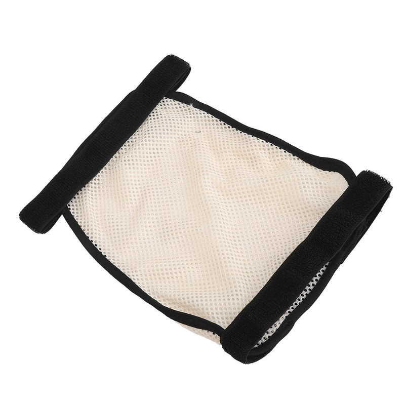 Catheter Leg Bag Holder with Elastic Strap Breathable Mesh Large