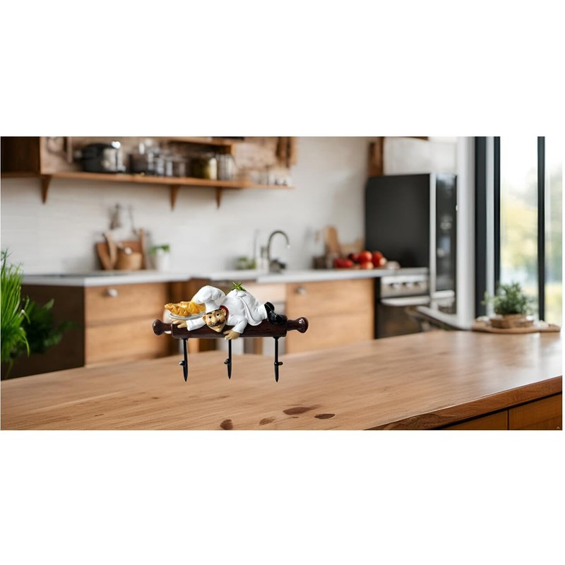 KiaoTime Fat Chef Decor Cute Home Kitchen Restaurant Bakery Decorative