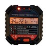 HT107D LCD Digital Display Socket Outlet Tester Mains Fault Check