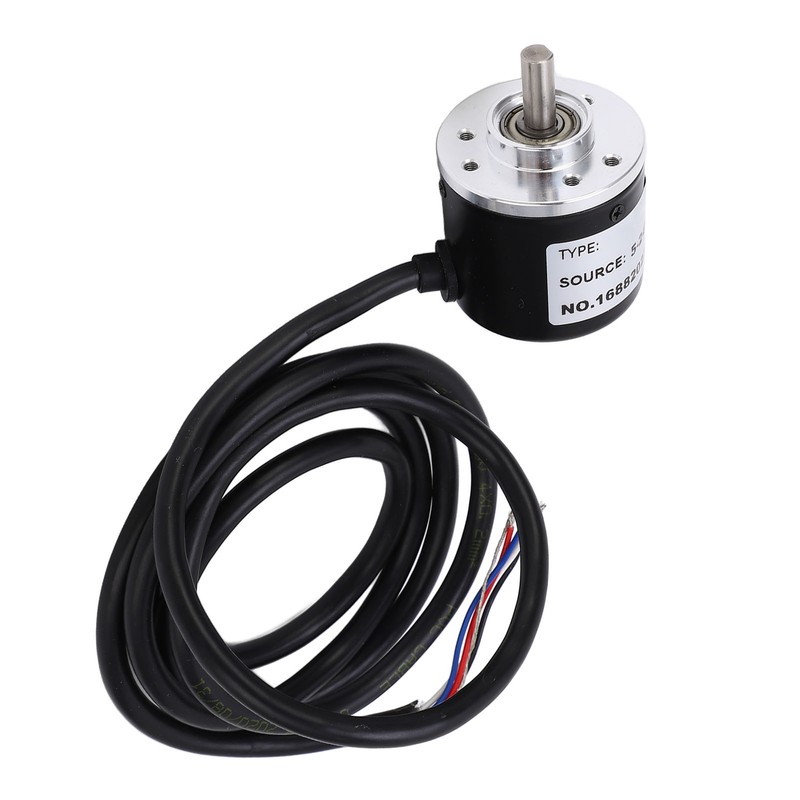 Photoelectric Rotary Encoder Gear Box Motor Incremental Encoder 6mm D
