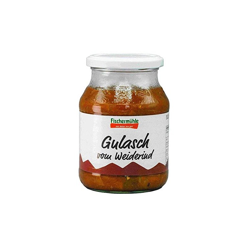 Fischermühle Pasture Beef, Goulash, 500 ml
