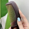 Hair Scalp Oil Removal Massage Comb Brush Fine-tooth Comb 2ea