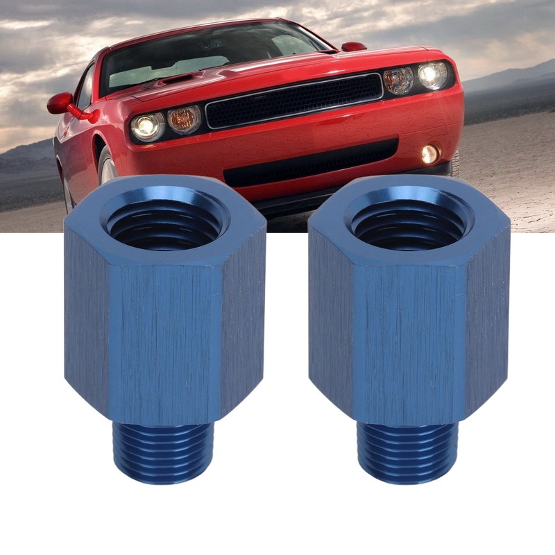 1Pair Pipe Fitting Adapter Blue Perfect Sealing Rustproof 1/8 NPT