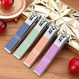 Nail clippers, thick toenails, nail care, nail care, nail clippers Purple/onesize 3ea