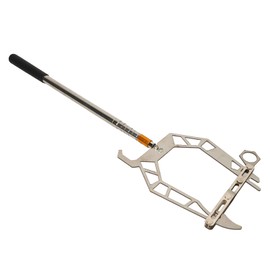Stainless Steel Dock Hook Mooring Rope Threader U Type Cable Wire Guider Ship Parking Tool (with Telescopic Rod)