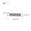 METALLIXITY 5PCS 0.5x5x30mm Extension Spring Stainless Steel Extension Spring Wire