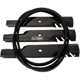EPR Blade Belt Kit Compatible with Exmark 48" Turf Tracer Deck 1-403149 1-413093