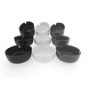 MC-Trend Ashtrays Set of 12 Durable Melamine Plastic - Round,