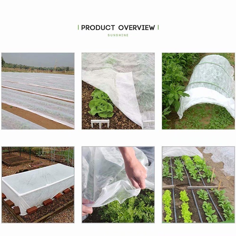 Agfabric Plant Covers Freeze Protection Floating Row Covers 10'x25' 0.55oz