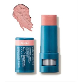Sunforgettable Total Protection Color Balm SPF 50 /PA++++, UVA/UVB, Bálsamo con color para mejillas labios y párpados, antioxidante, hidratante, 9gr - Tono - Blush (Colorescience)