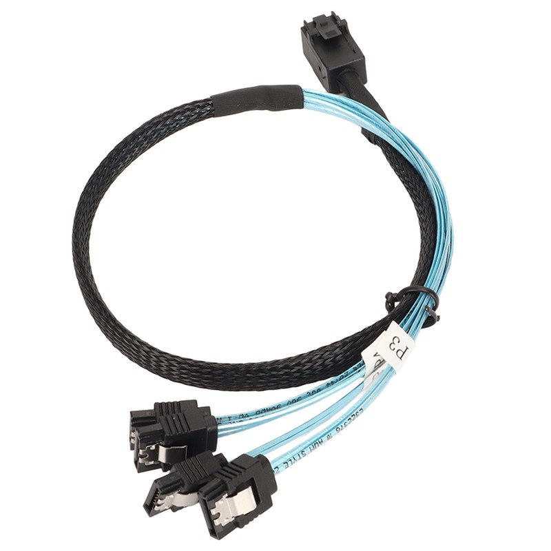 12GBPS Mini SAS HD SFF 8643 to 4 SATA 3.0