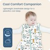 TOTBASIC Sleep Sack 6-12-15 months 2-Pack, 0.5 TOG Stretchy Summer