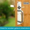 Keypak Classic Suffolk Gate Latch (Thumb Lever) Double Sided Access
