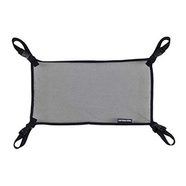 Captain Stag UC-561 Table Accessory, Attached, Shelf Mock, Under Chair and Table Storage, Size S, Black, Product Size: Approx. 16.9 x 10.2 inches (430 x 260 mm)