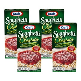 Kraft (4-Pack) Kraft Spaghetti Classics, Tangy Italian, 8 oz