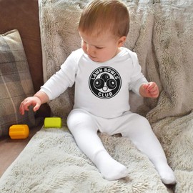 Azeeda 6-12 Monate 'Rasenbowling-Club' Baby Strampler/Schlafanzug (SS00105656)