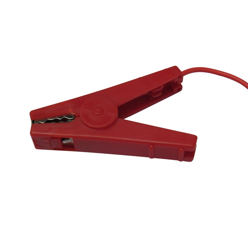 Electric Fencing Crocodile Clips x2 (Fence Insulated Connection Cable)
