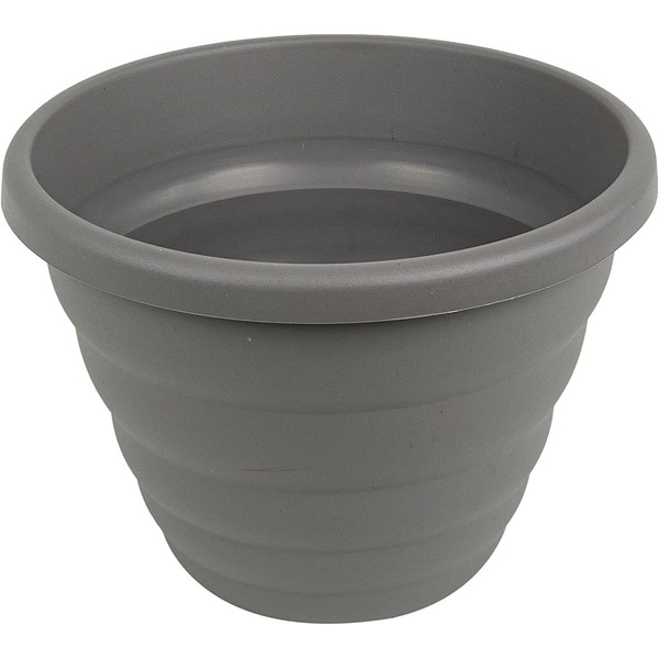 ​Wham Grey Beehive Round Upcycled Planter 32cm For Indoor &