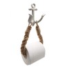 ROXLLGJC Nautical Rope Toilet Paper Holder Coastal Towel Holder with