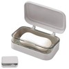 Plastic Soap Box with Lid & Removable Drainer | Travel-Friendly