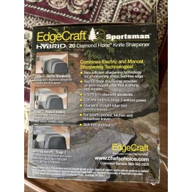 Knife nib never used edgecraft sportsman hybrid 20 diamond hone knife sharpener