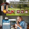 PeckCam® Smart Bird Feeder with Camera 2K HD Auto Detect