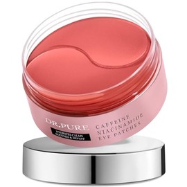 Dr. Pure Parches Debajo De Los Ojos Para Hinchazón Ojeras Y Ojos Hinchados Tratamiento Mascarilla De Ojos Con Cafeína Con Ácido Hialurónico...        