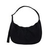 BAGGU Large Nylon Crescent Bag (Various Designs), Black