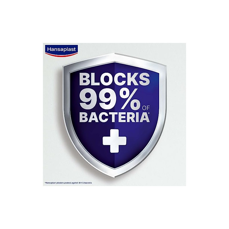 Hansaplast Universal Spots Plasters Water-Resistant and Strong Adhesion, 50 Strips