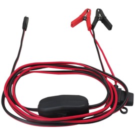 New Classic Wire Harness with Alligator Clips On-Off Switch Quick Disconnect Extension Cord for 12V ATV,UTV,for Lawn and Garden Sprayers,3-5/8" x 6-5/8"Sprayer Parts