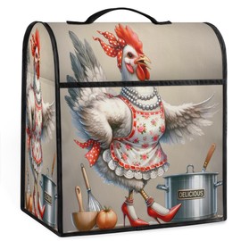 Kitchen Aid Mixers Cover animal highland cattle for Stand Mixer 6-8 Quarts with Zipper Pocket kitchen aid Storage Covers Kitchen Appliance Covers for Coffee Machine Mixer Home Kitchen Counter