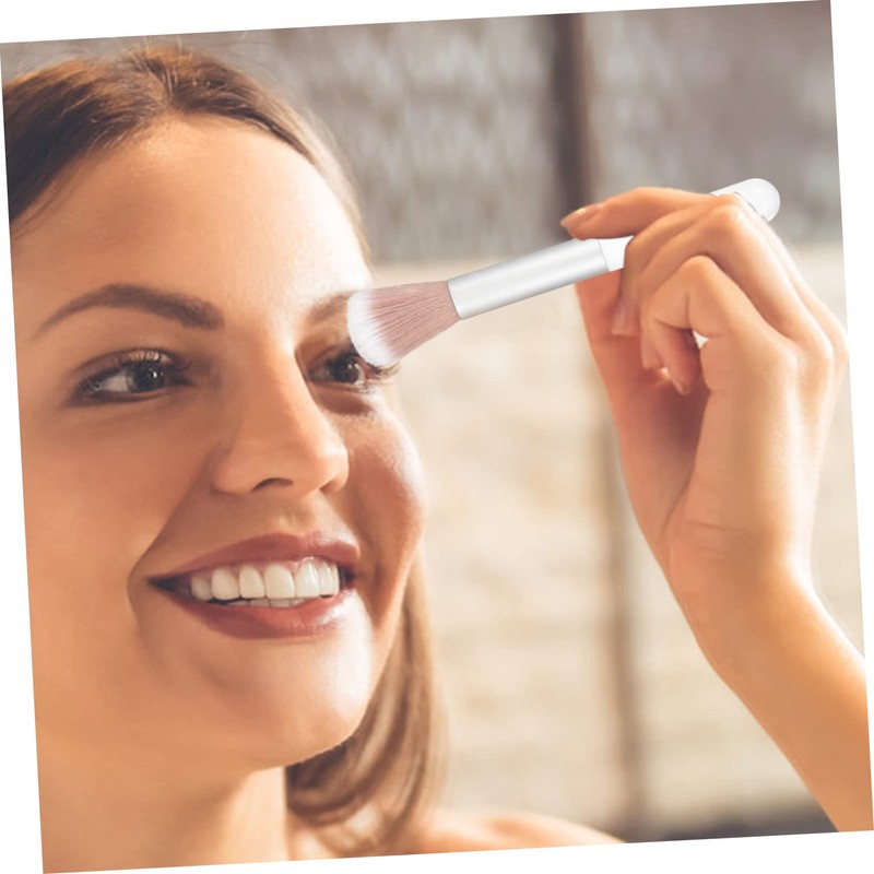 Baluue Makeup Brush Set 2pcs Double Ended Highlight Shadow Brush