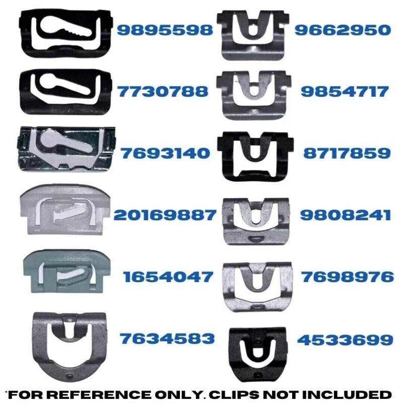 GM Replacement For 1965-1969 Impala Glass Window Front Windshield Molding