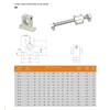 2Pcs Linear Motion Rod Shaft Slide Guide D 12mm x