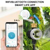 Shrivee Irrigation Computer WiFi with Brass Water Inlet, APP Control