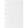 Filofax Pocket Ruled Notepaper - White