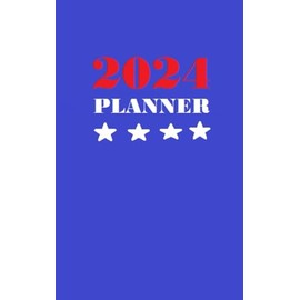 USA Flag Inspired 2024 Planner