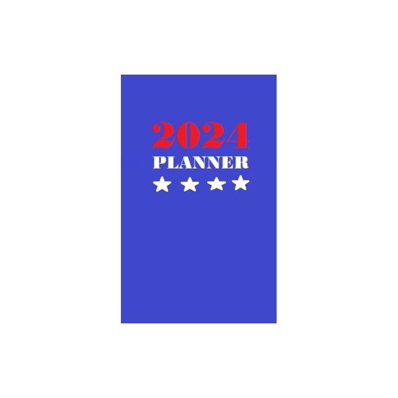 USA Flag Inspired 2024 Planner
