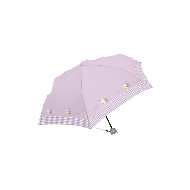 Rainbow Drop Cracks Kids Rain Umbrella Fluffy Time 50cm Folding