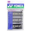YONEX AC153-3 Tennis Dry Tacky Grip (Pack of 3), Black