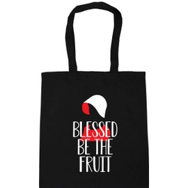 Hippowarehouse Blessed Be The Fruit Tote Shopping Gym Beach Bag 42cm x38cm, 10 litres