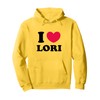 I Love Lori Pullover Hoodie