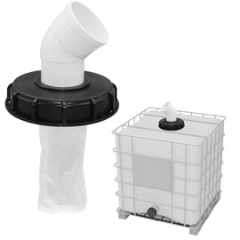 IBC Lid Filter, 45° IBC Filter, Rainwater Filter, IBC Tank Filter Accessory Lid for Rainwater Tank