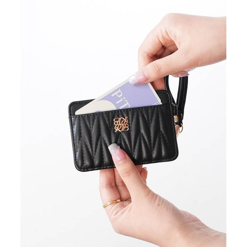 Alto Rose Pass Case, Commuter Holder, Card Slot, IC Card,
