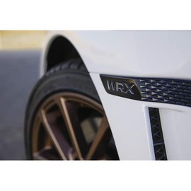 US Subaru Genuine Product Subaru WRX/WRX STI Series White Fender Emblem WRX