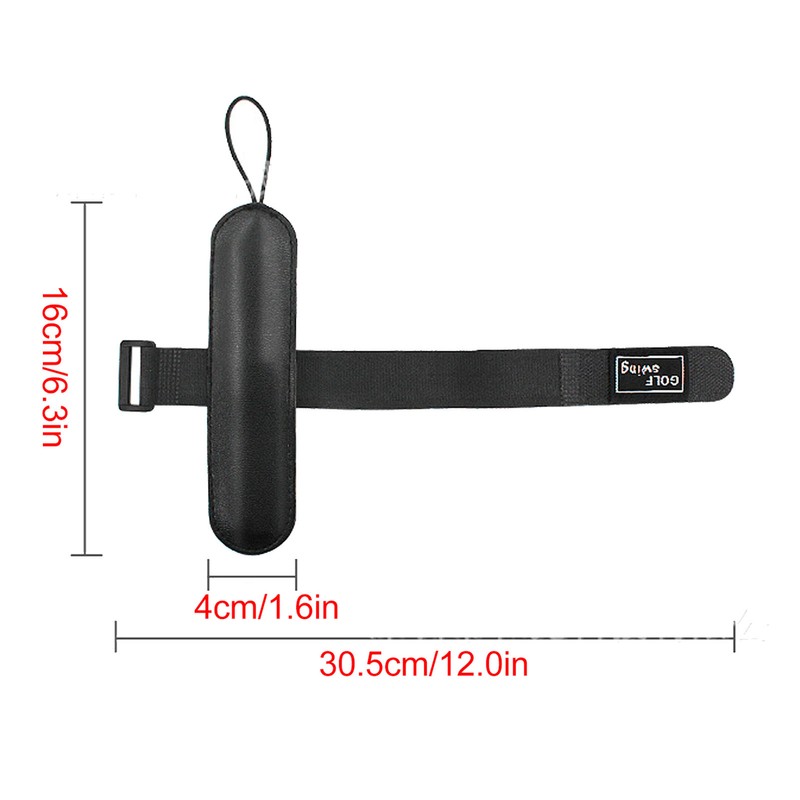 Golf Wrist Brace Band PU Leather Nylon Cloth Golf Swing